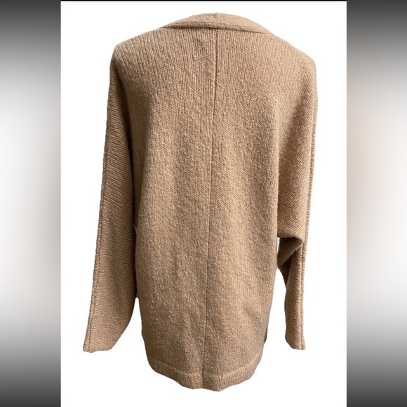 Xirena Codie Cardigan Camel  Cashmere Wool Blend Relaxed Oversized Size XS - Picture 5 of 8